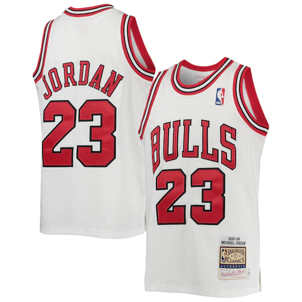 Best Replica MICHAEL JORDAN CHICAGO BULLS THROWBACK JERSEY (HEAT APPLIED) - Colareps
