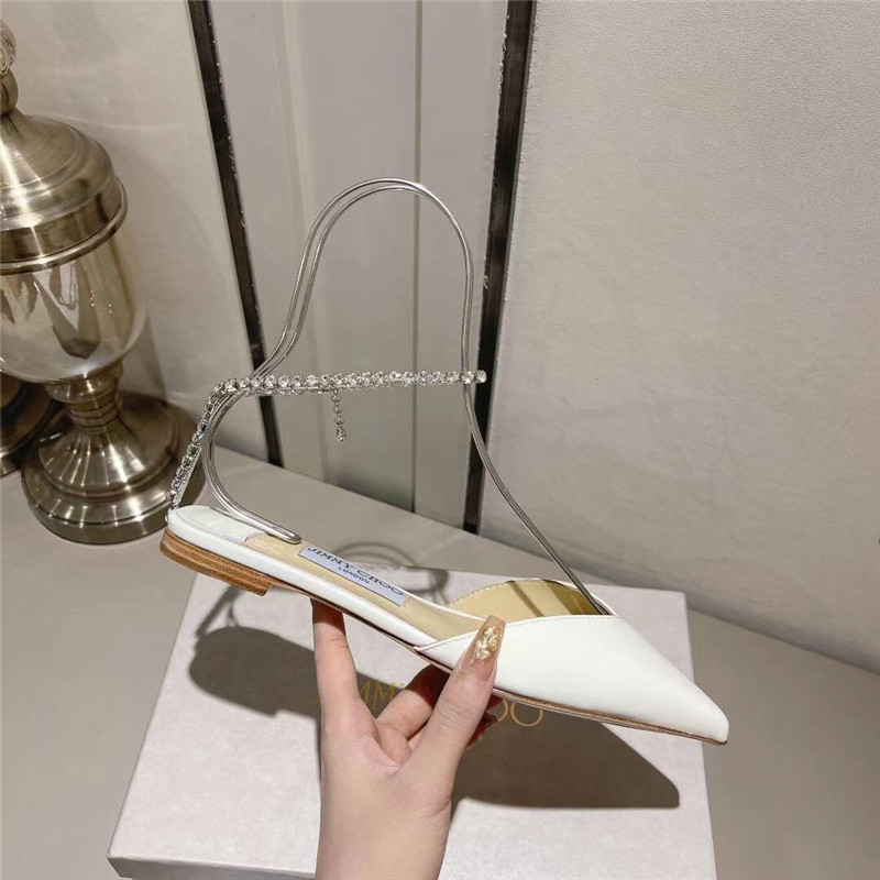 Best Replica Jimmy Choo spring and summer crystal chain pumps - Colareps