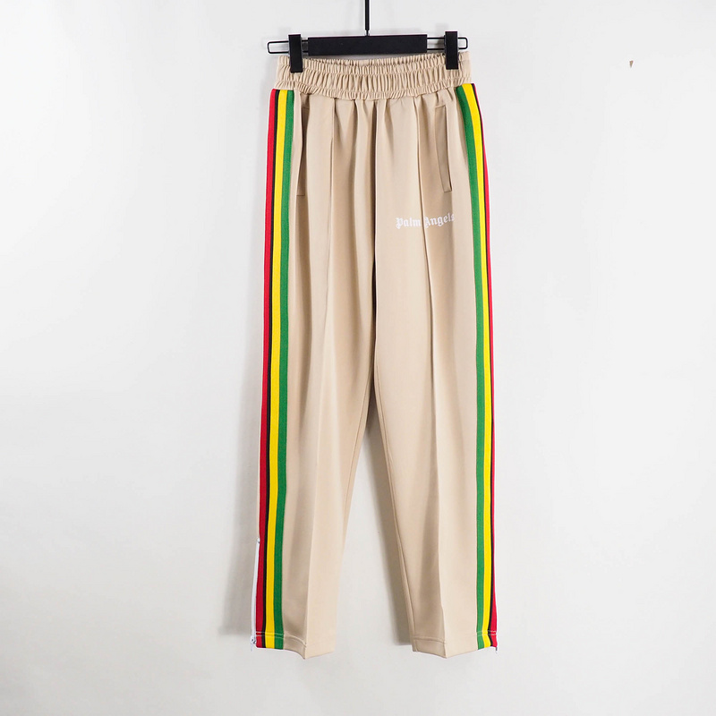 Best Replica Rainbow Stripe Jump Off Pants Beige&Black - Colareps