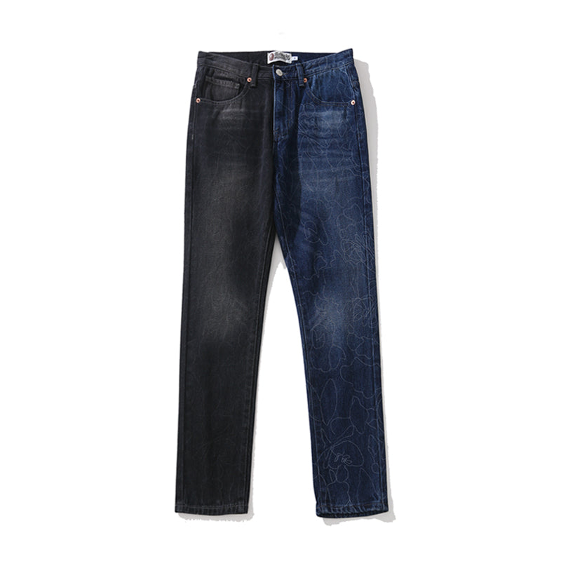 Best Replica BAPE x Neighborhood Track Pants Jeans HDCP0123 - Colareps