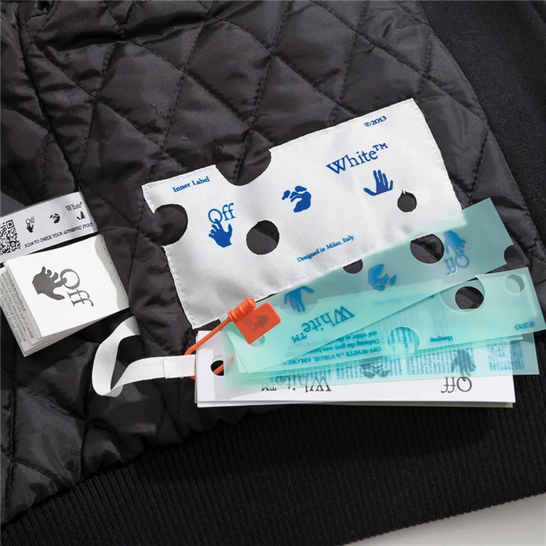 Best Replica 2020fw OFF WHITE Real Leather Jacket - Colareps