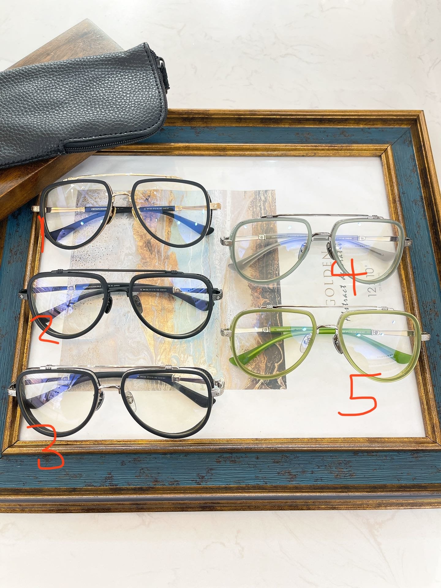 Best Replica Chrome Hearts eyewear/glasses - Colareps