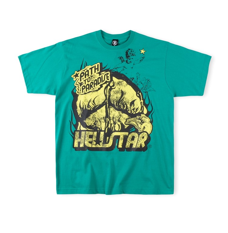 Best Replica 1:1 quality version Route to Heaven printed tee - Colareps