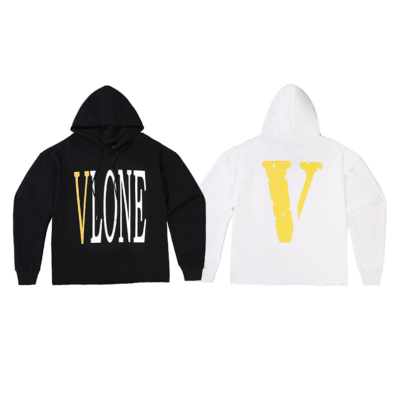 Best Replica Vlone Staple Yellow V Hoodie 6674 - Colareps