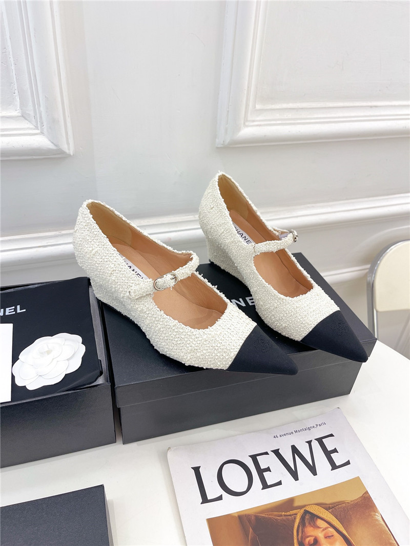 Best Replica chanel classic wedge heels - Colareps