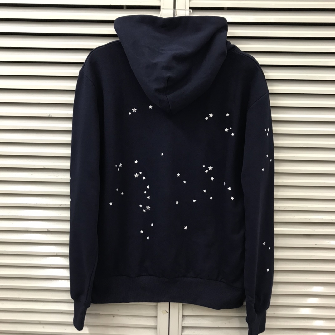 Best Replica Teenage girls pink Atlanta back roaming stars foam print hoodie - Colareps