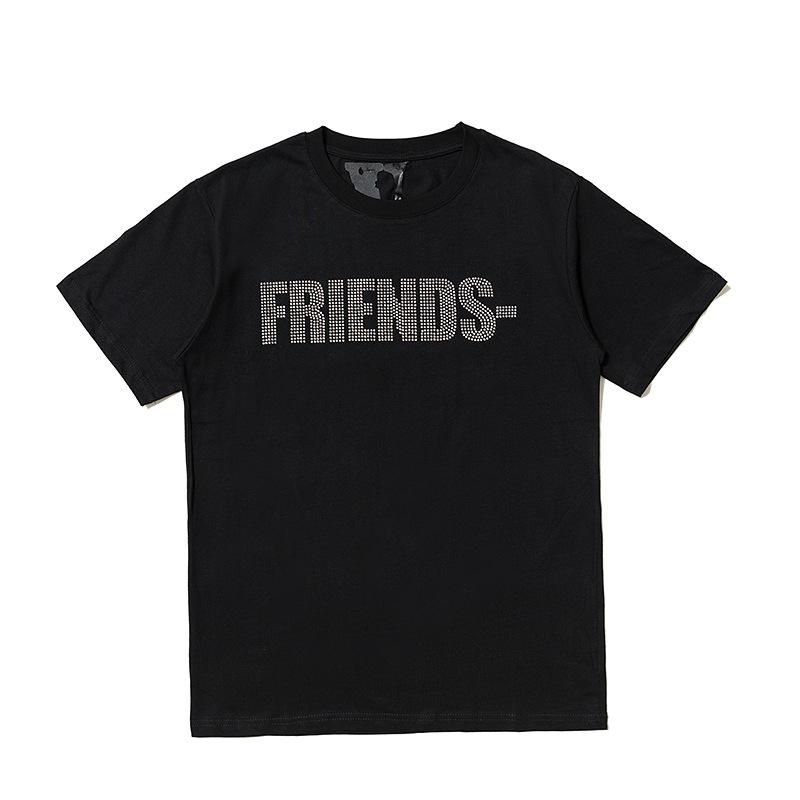Best Replica Vlone Friends Drilling Logo Tee - Colareps
