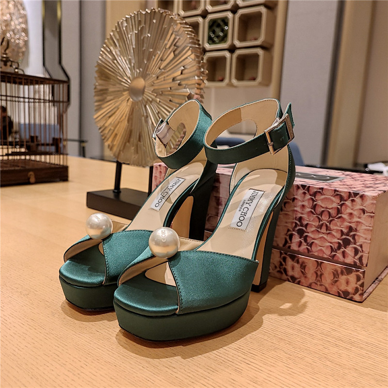 Best Replica jimmy choo high heel diamond chain sandals - Colareps