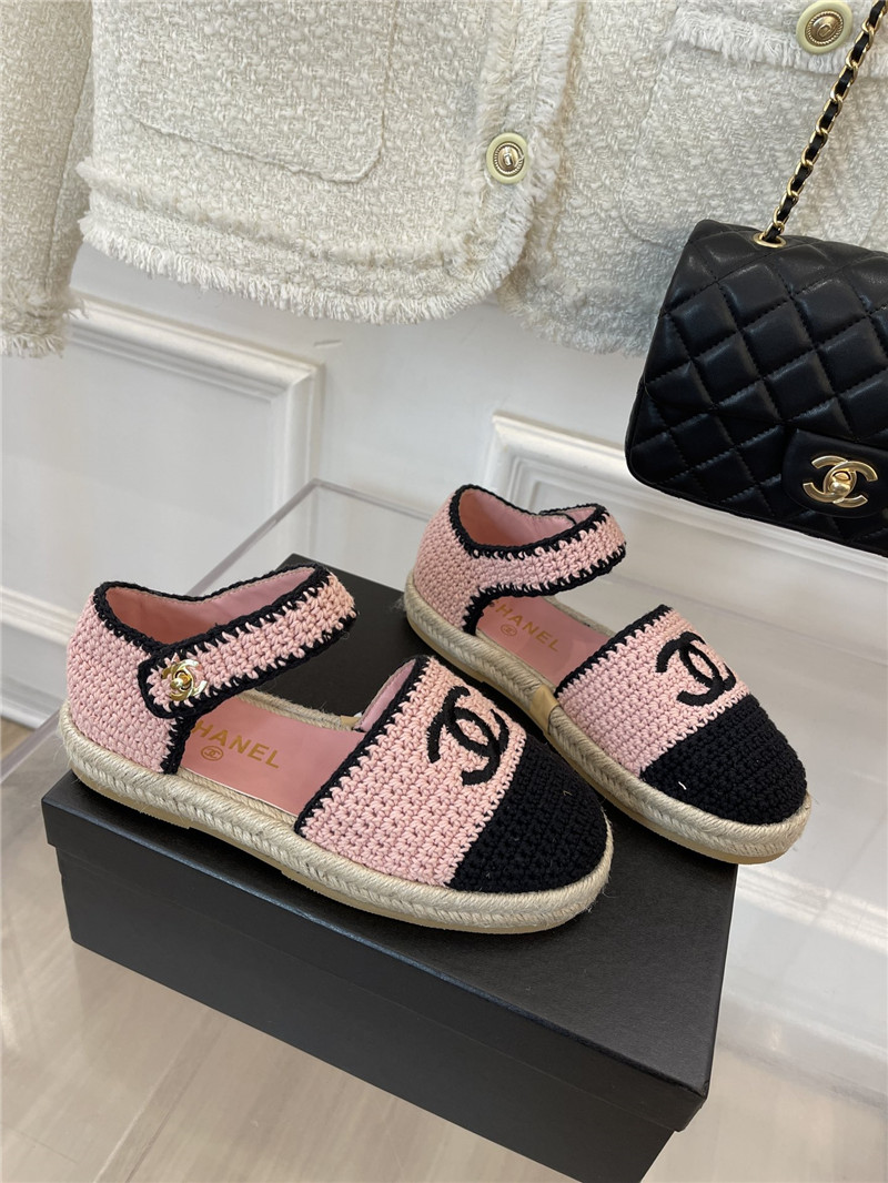 Best Replica chanel hand woven sandals - Colareps