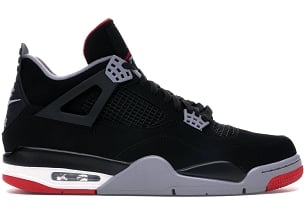 Best Replica Air Jordan 4 Bred Extended Size - Colareps