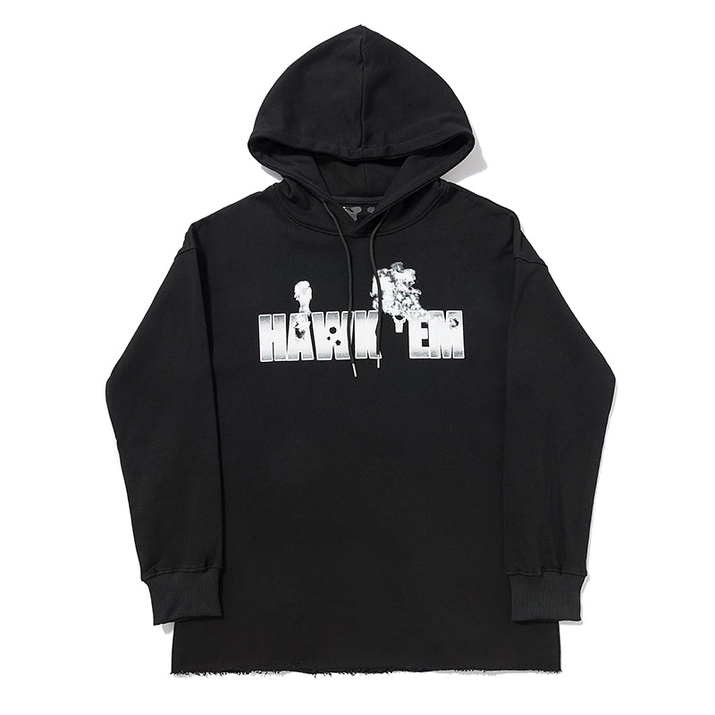 Best Replica Vlone x Pop Smoke Hawk Em Hoodie 6846 - Colareps