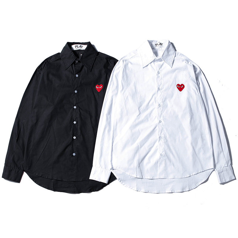 Best Replica Comme Play CDG Long Sleeve Shirt 001 - Colareps