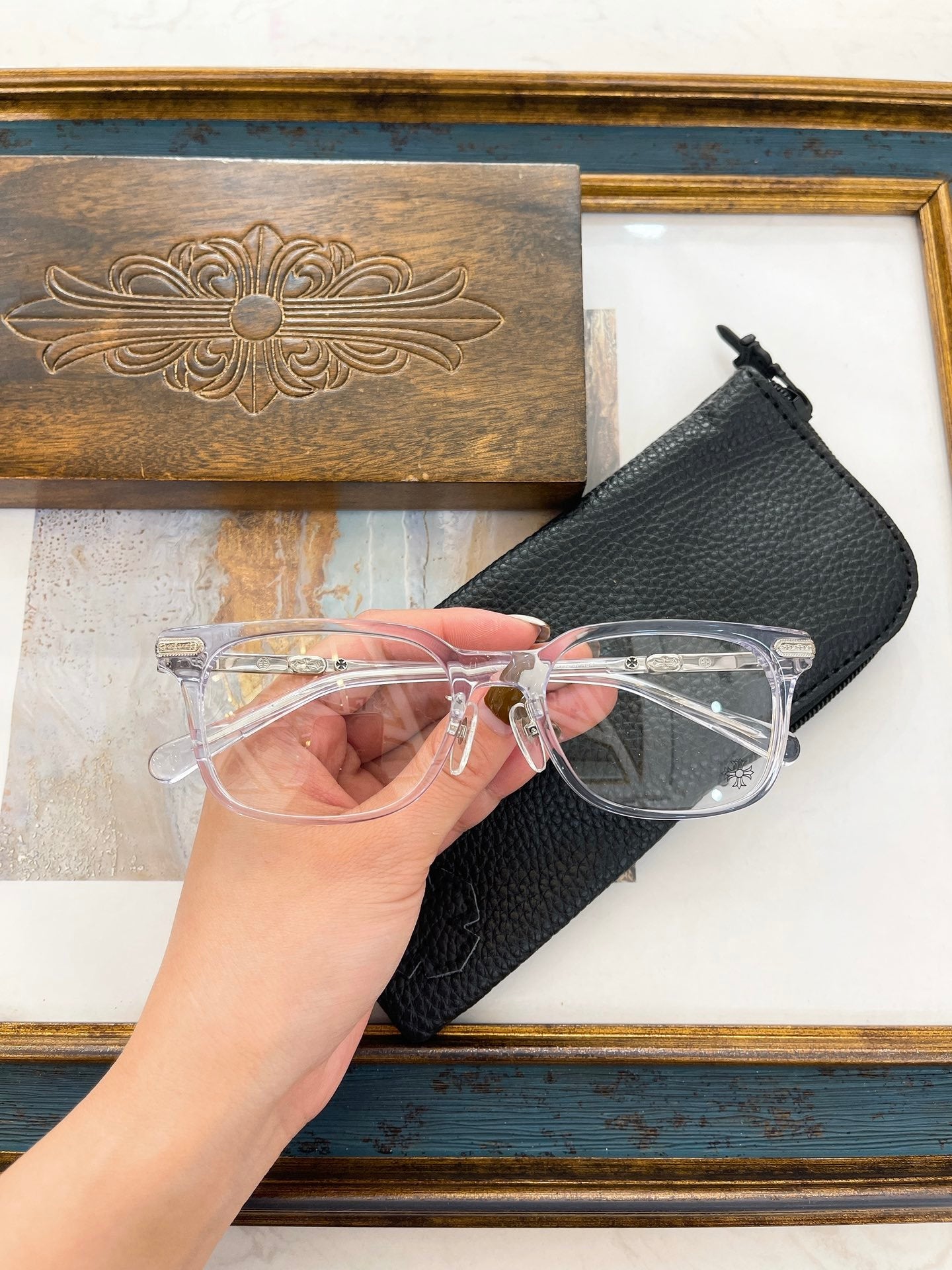 Best Replica Chrome Hearts eyewear/glasses - Colareps