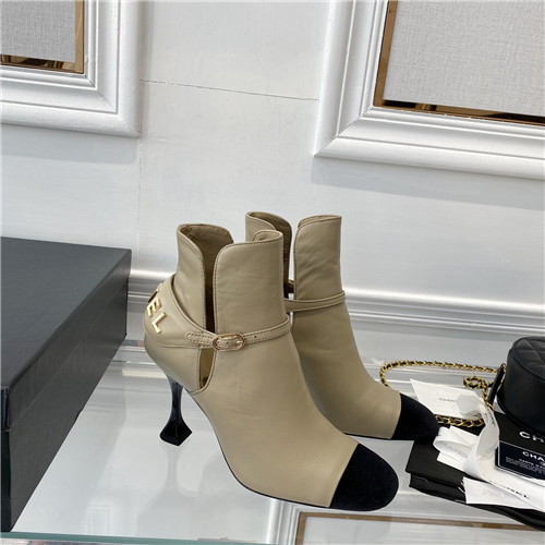Best Replica chanel high-heeled boots - Colareps