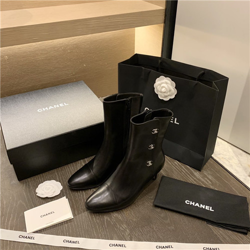 Best Replica chanel heel booties - Colareps