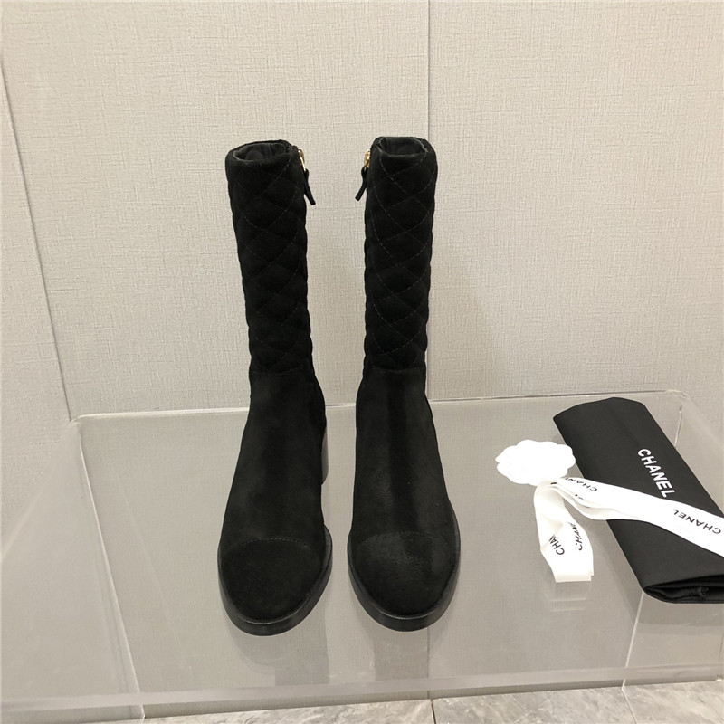 Best Replica chanel logo classic ankle boots - Colareps