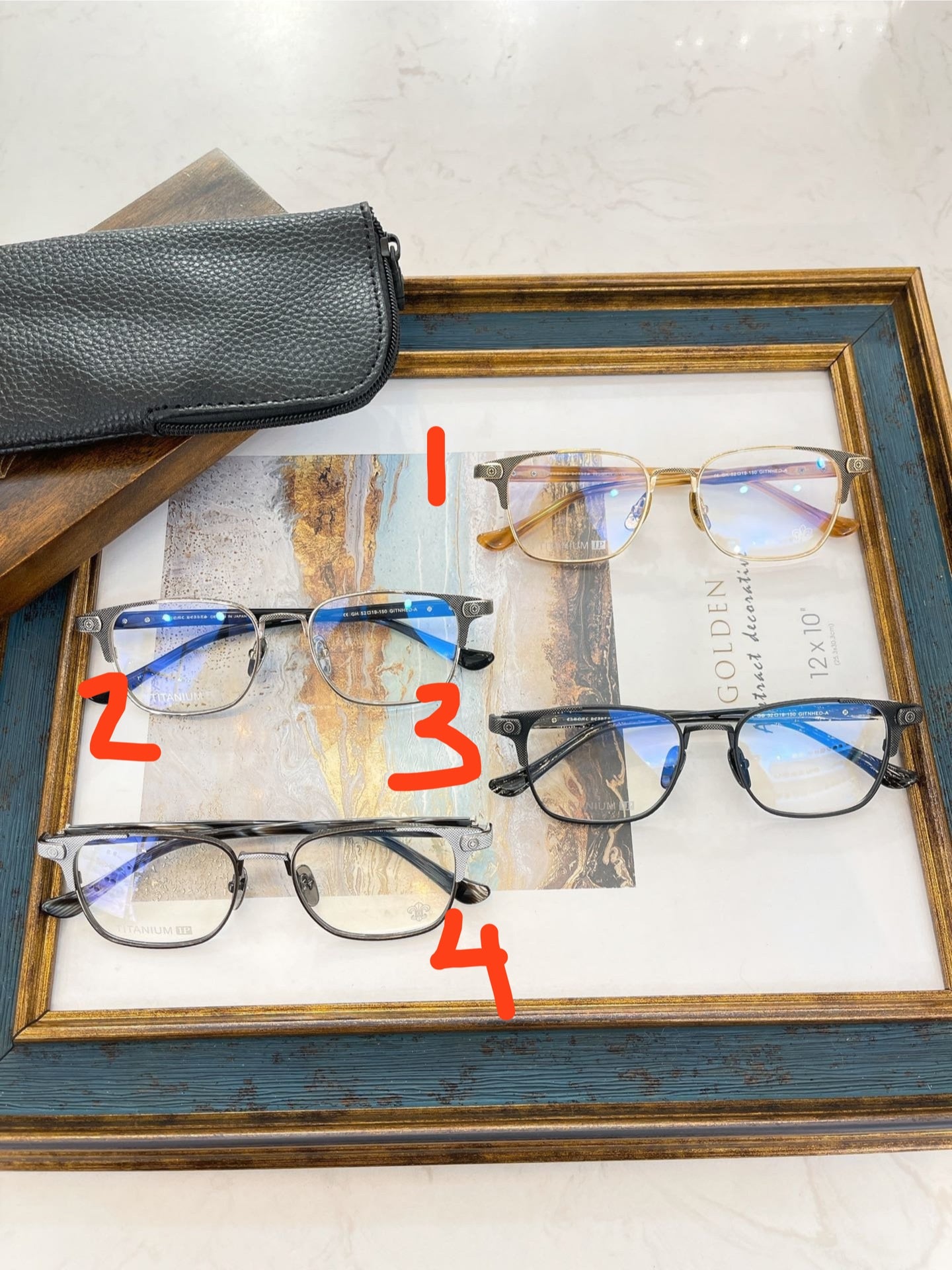 Best Replica Chrome Hearts eyewear/glasses - Colareps