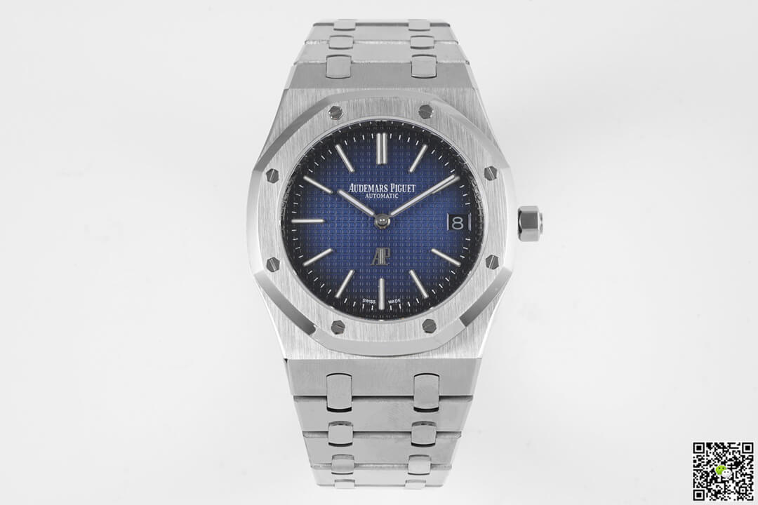 Best Replica Replica Audemars Piguet Royal Oak 15202IP.OO.1240IP.01 1:1 Best Edition KZ Factory Smoky Blue Dial - Colareps