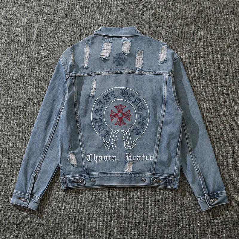 Best Replica Chrome Hearts Denim Jacket - Colareps