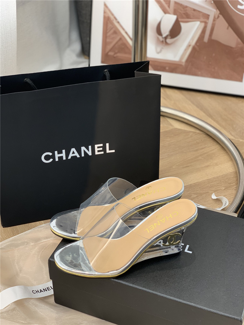 Best Replica chanel crystal heel sandals - Colareps