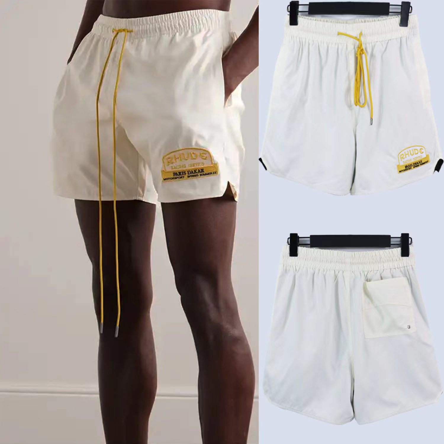 Best Replica Letter embroidered logo shorts - Colareps