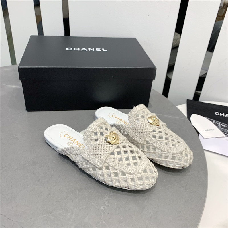 Best Replica Chanel hand-woven Mier half drag - Colareps