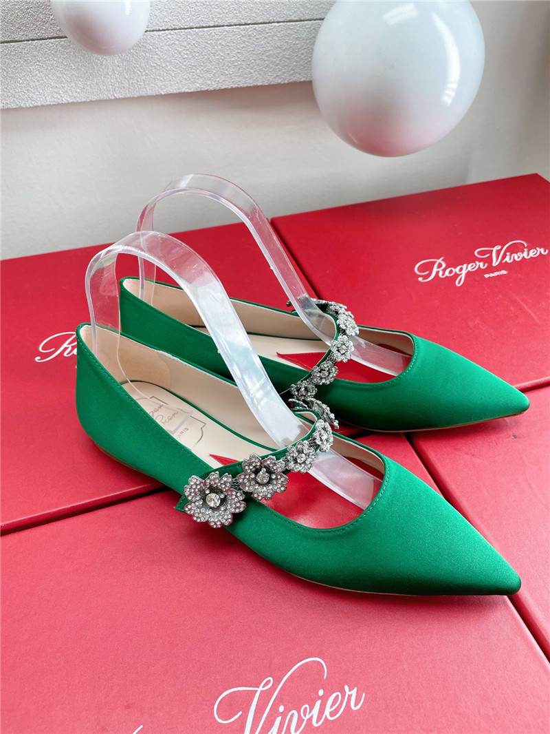 Best Replica Roger vivier Dupes wedding shoes snow diamond series high heels - Colareps