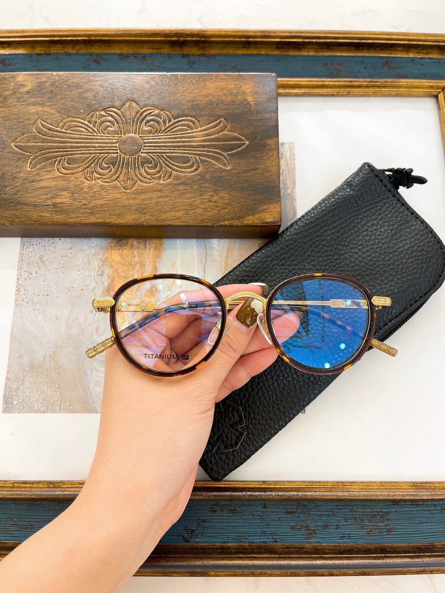 Best Replica Chrome Hearts eyewear/glasses - Colareps