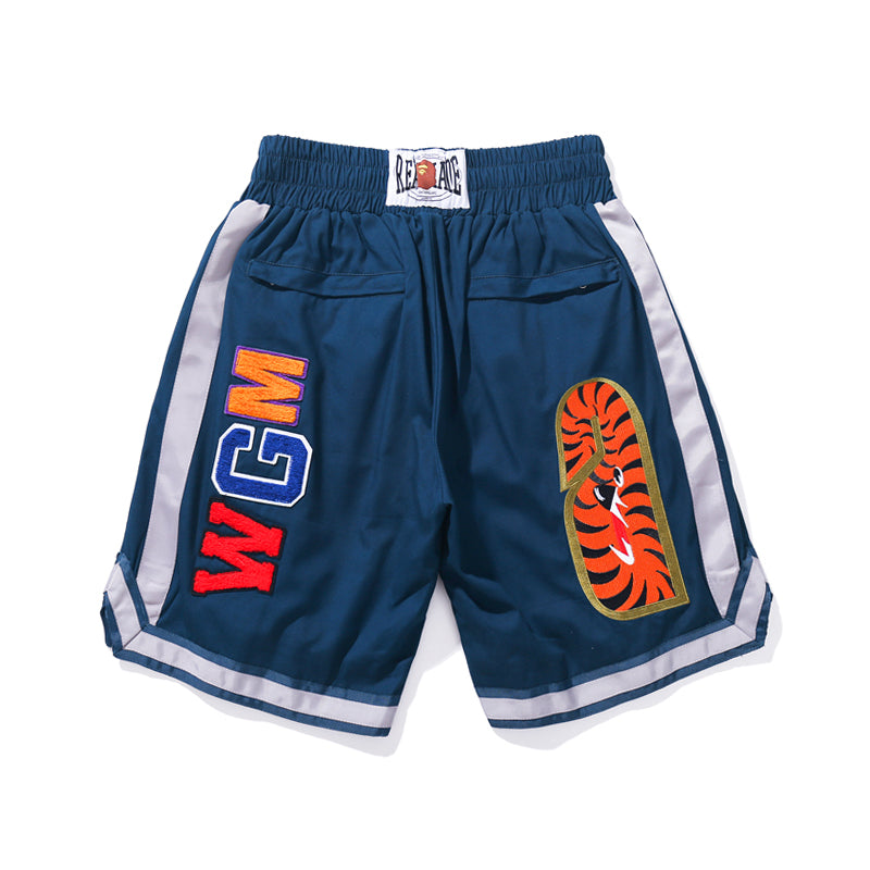Best Replica BAPE x ReadyMade Shorts Shark Blue Green Pants HDCP8712 - Colareps
