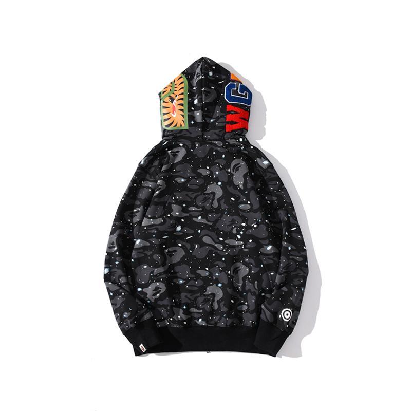 Best Replica Bape Full Zip Shark Hoodie - Colareps