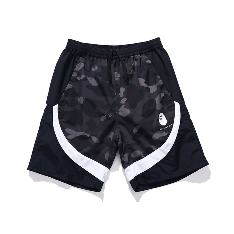 Best Replica BAPE APE Shorts Camo Blue Red Black Pants HDCP8710 - Colareps