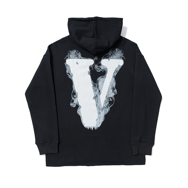 Best Replica Vlone No Smoking Skull Hoodie 6803 - Colareps
