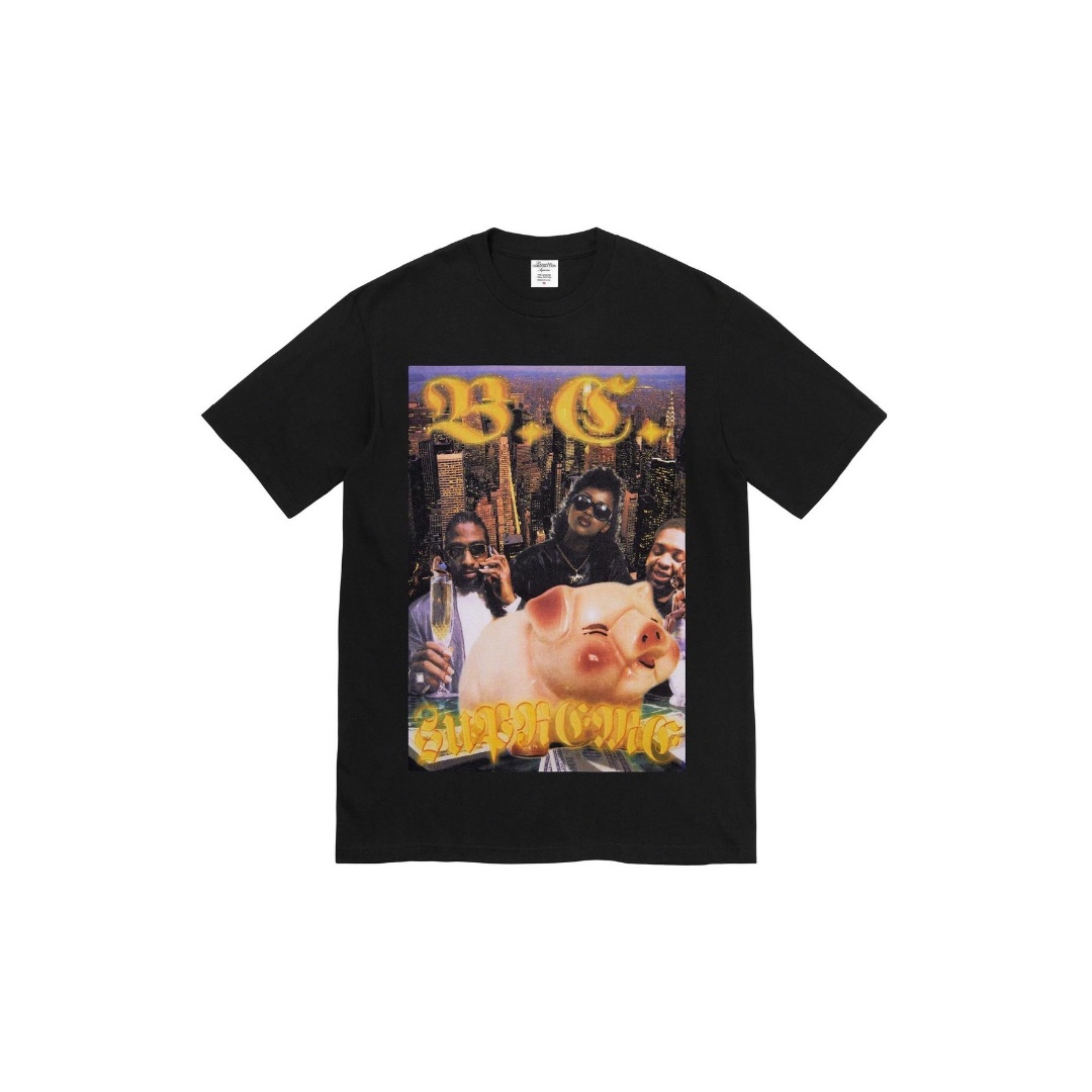 Best Replica SUPREME x BERNADETTE CORPORATION 23SS MONEY TEE - Colareps