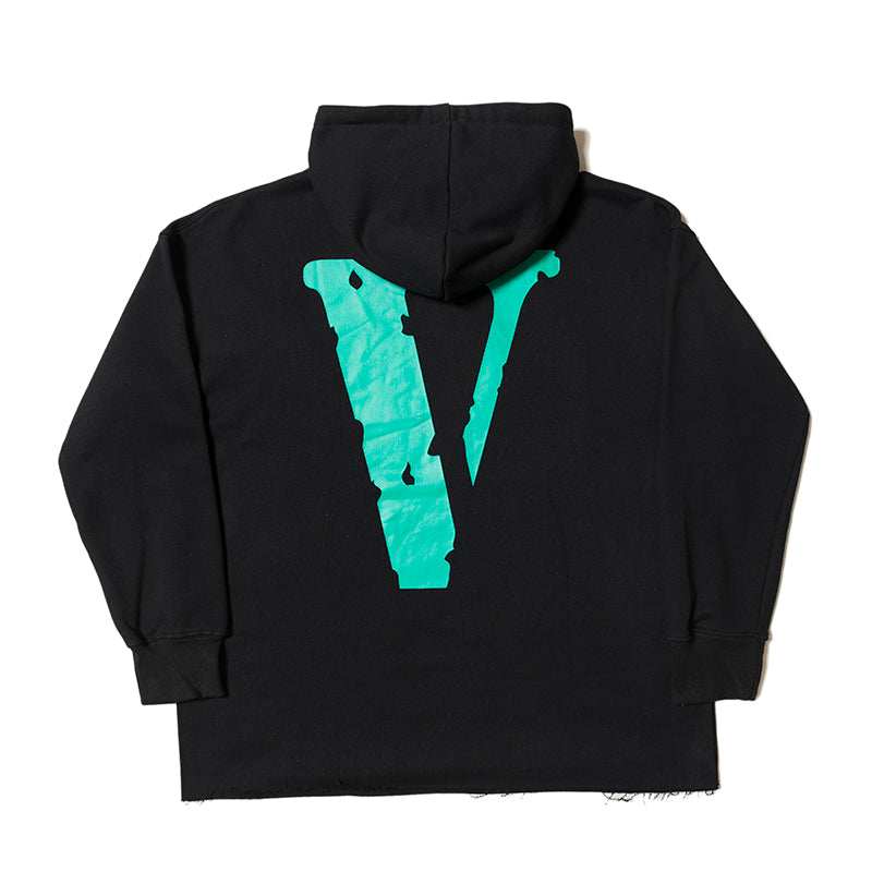 Best Replica Vlone x Friends Hoodie Green V Sweatshirt 6010 - Colareps