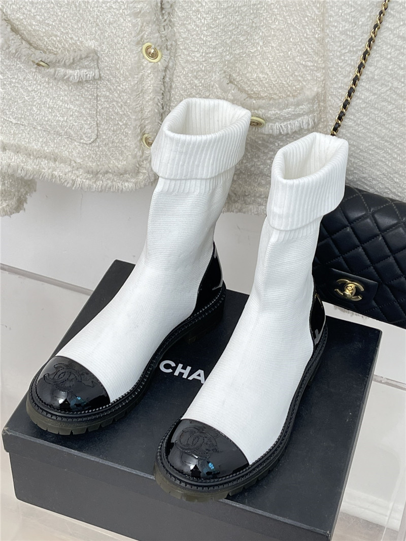 Best Replica Chanel autumn and winter new socks boots - Colareps