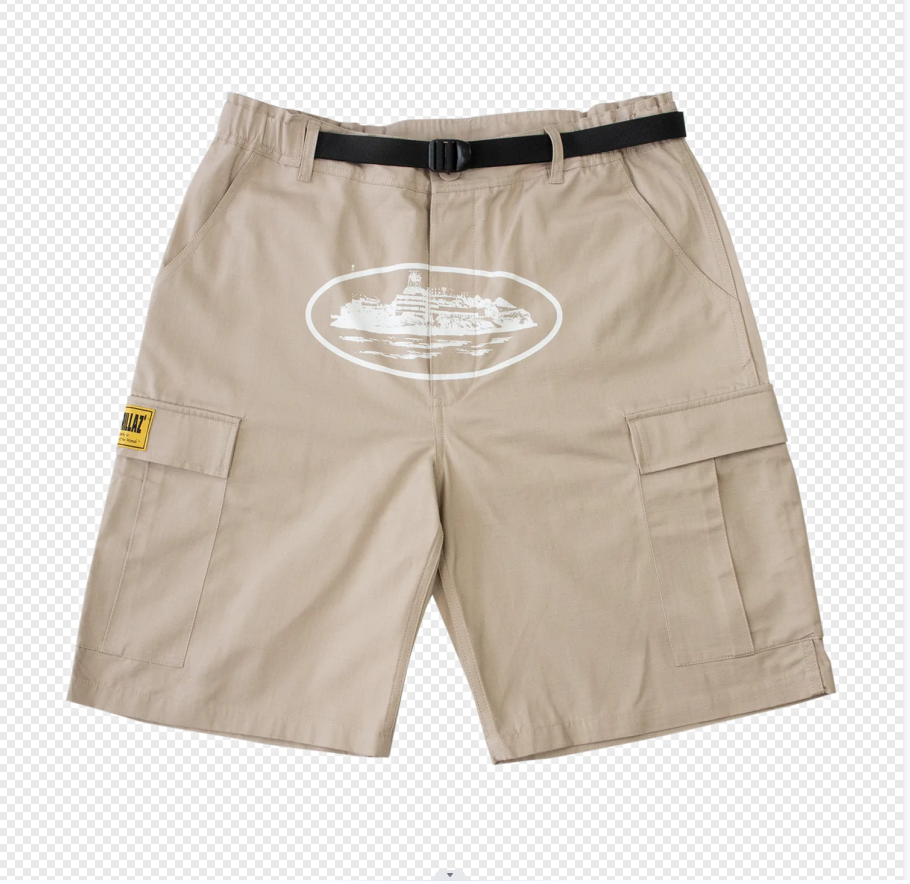 Best Replica Corteiz Island print work shorts 5 colors - Colareps