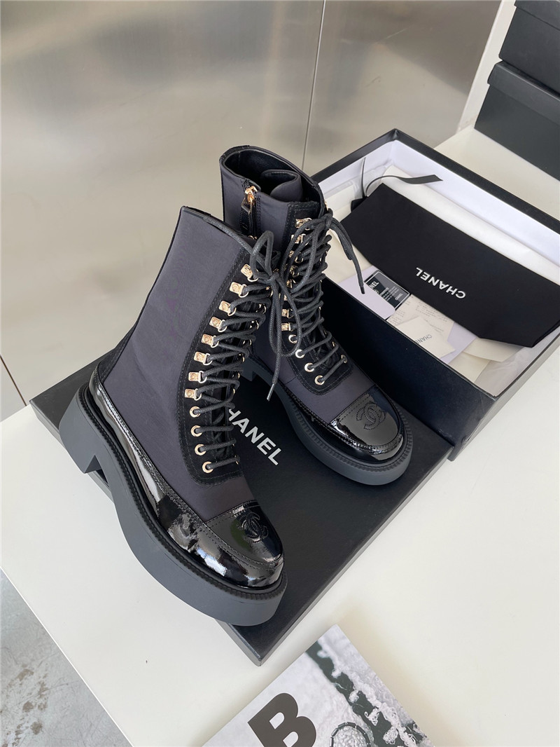 Best Replica chanel platform ankle boots - Colareps