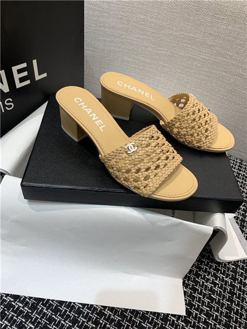 Best Replica chanel high heel sandals slippers - Colareps