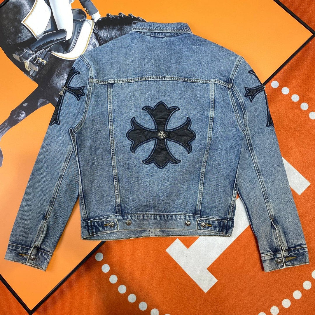 Best Replica Chrome Hearts Denim Jacket - Colareps