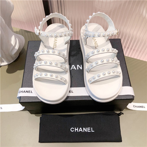 Best Replica chanel pearl sandals - Colareps