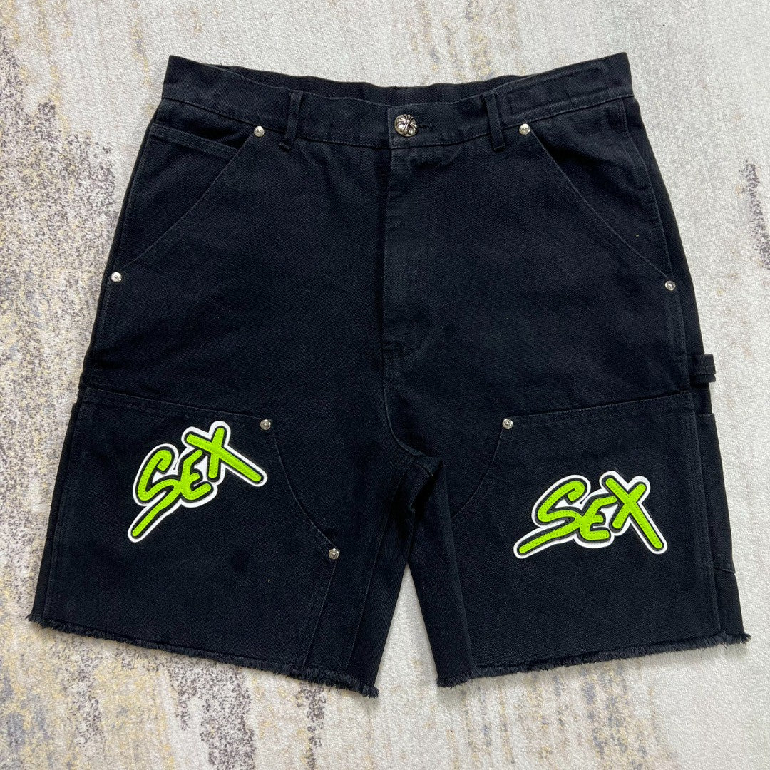 Best Replica Chrome Hearts Denim Shorts - Colareps