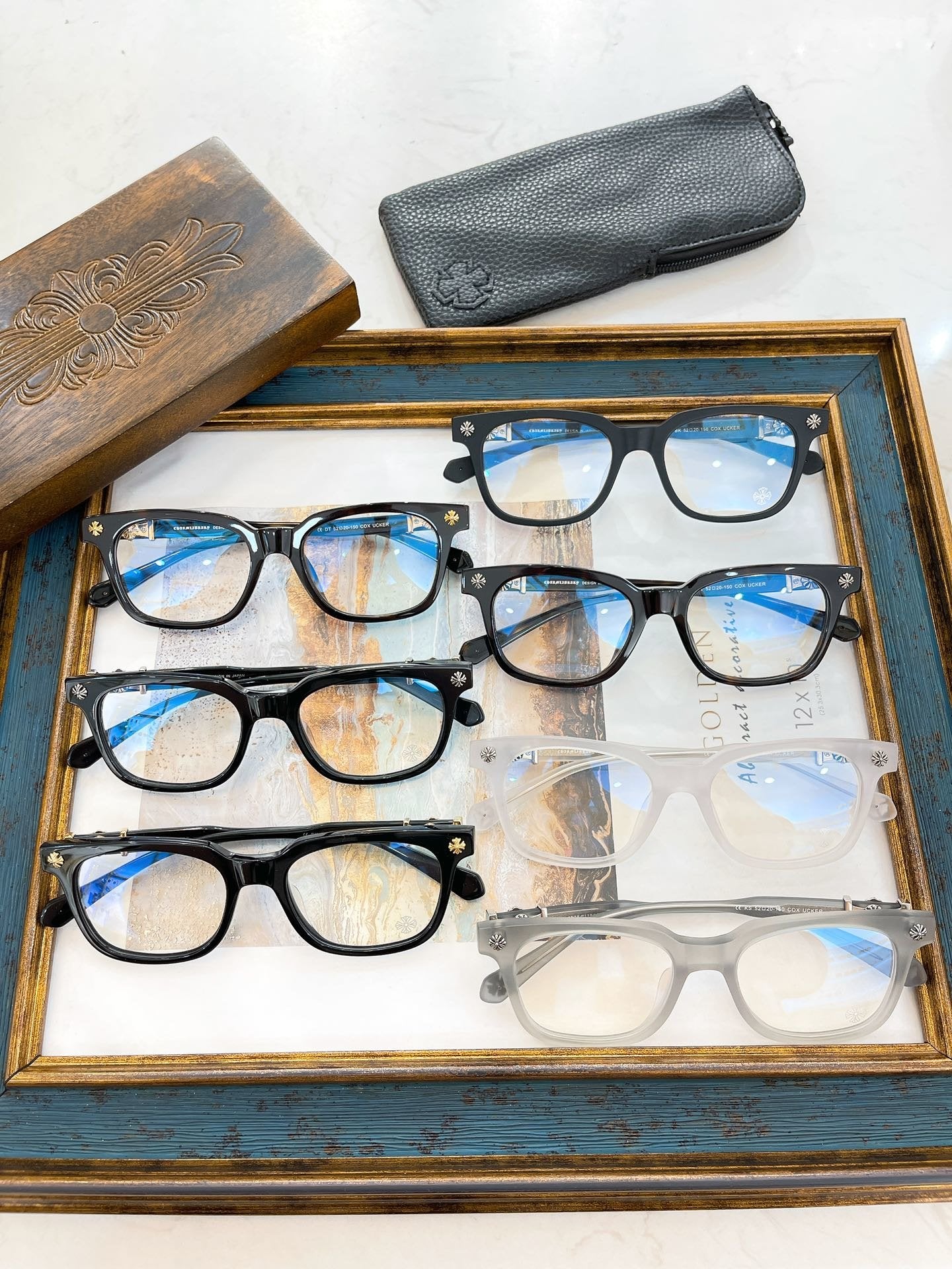 Best Replica Chrome Hearts eyewear/glasses - Colareps