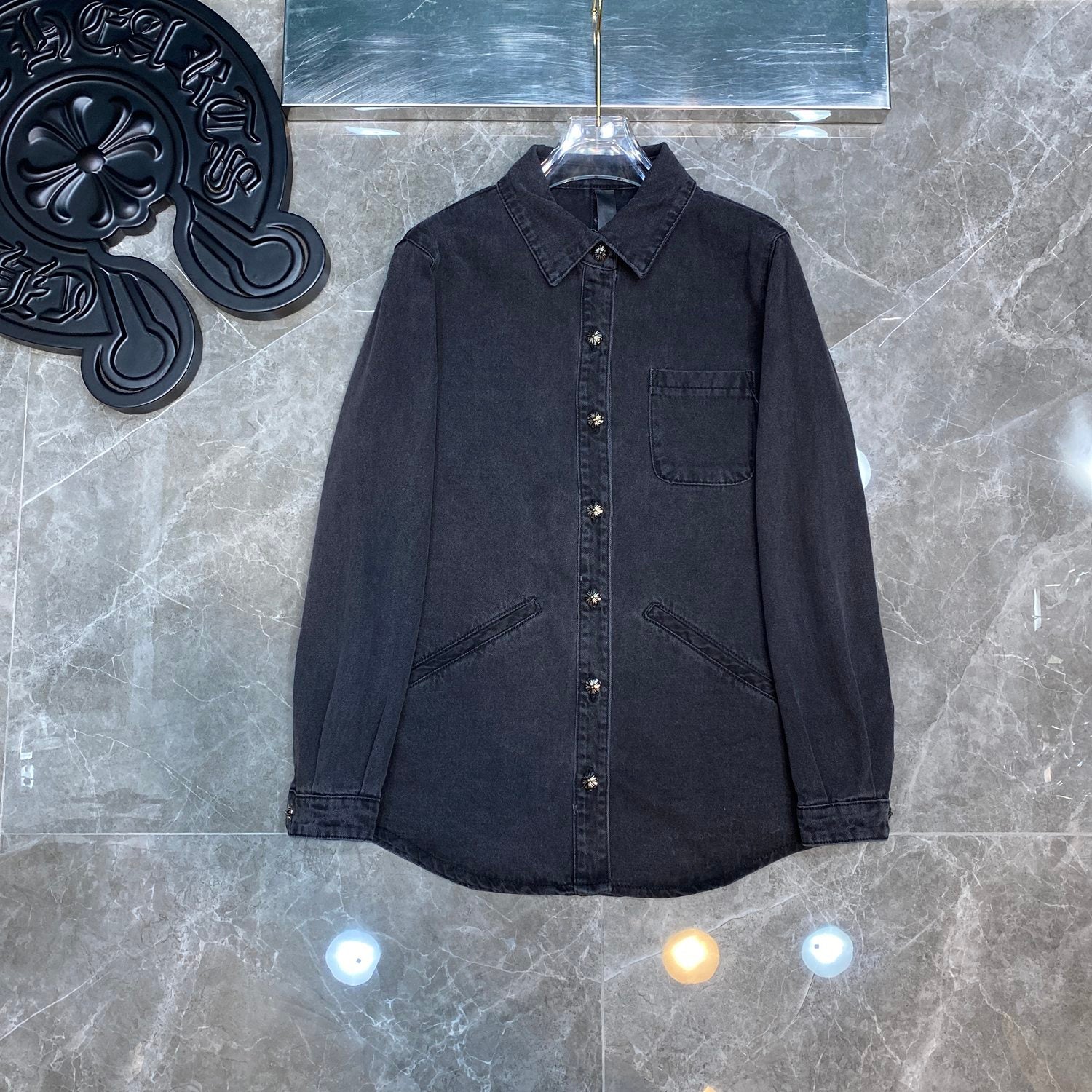 Best Replica Chrome Hearts Long Sleeve Shirt - Colareps