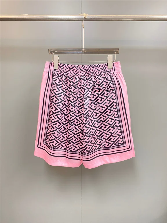 Best Replica 2022ss Versace Silk Shorts - Colareps