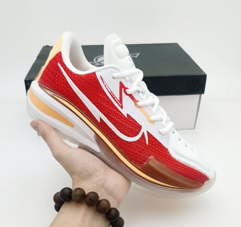 Best Replica NIKE AIR ZOOM G.T. CUT x UNIVERSITY RED WHITE YELLOW - Colareps