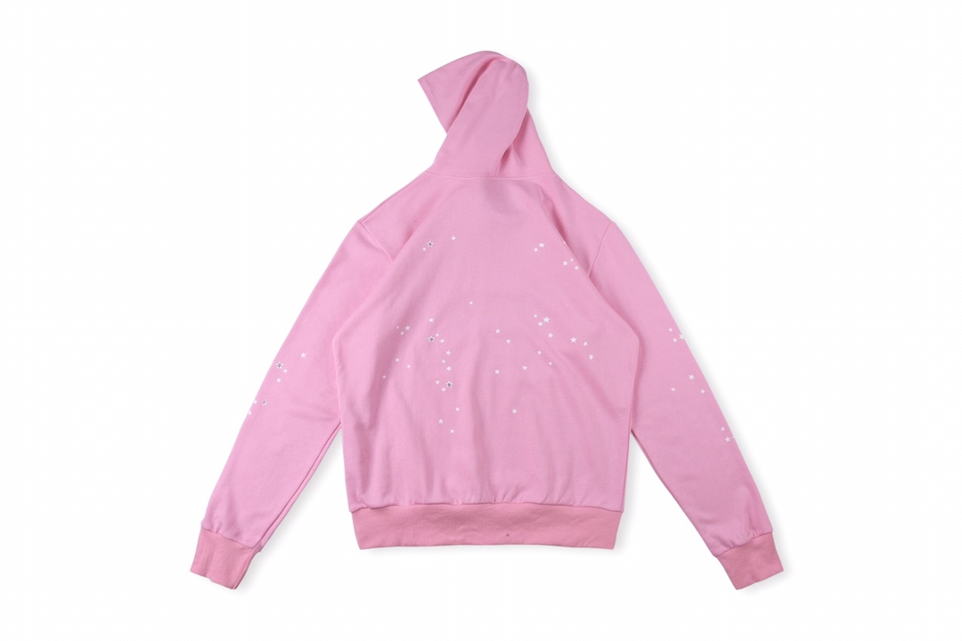 Best Replica Pink Pullover Hoodie Sweatshirt Hoodie - Colareps