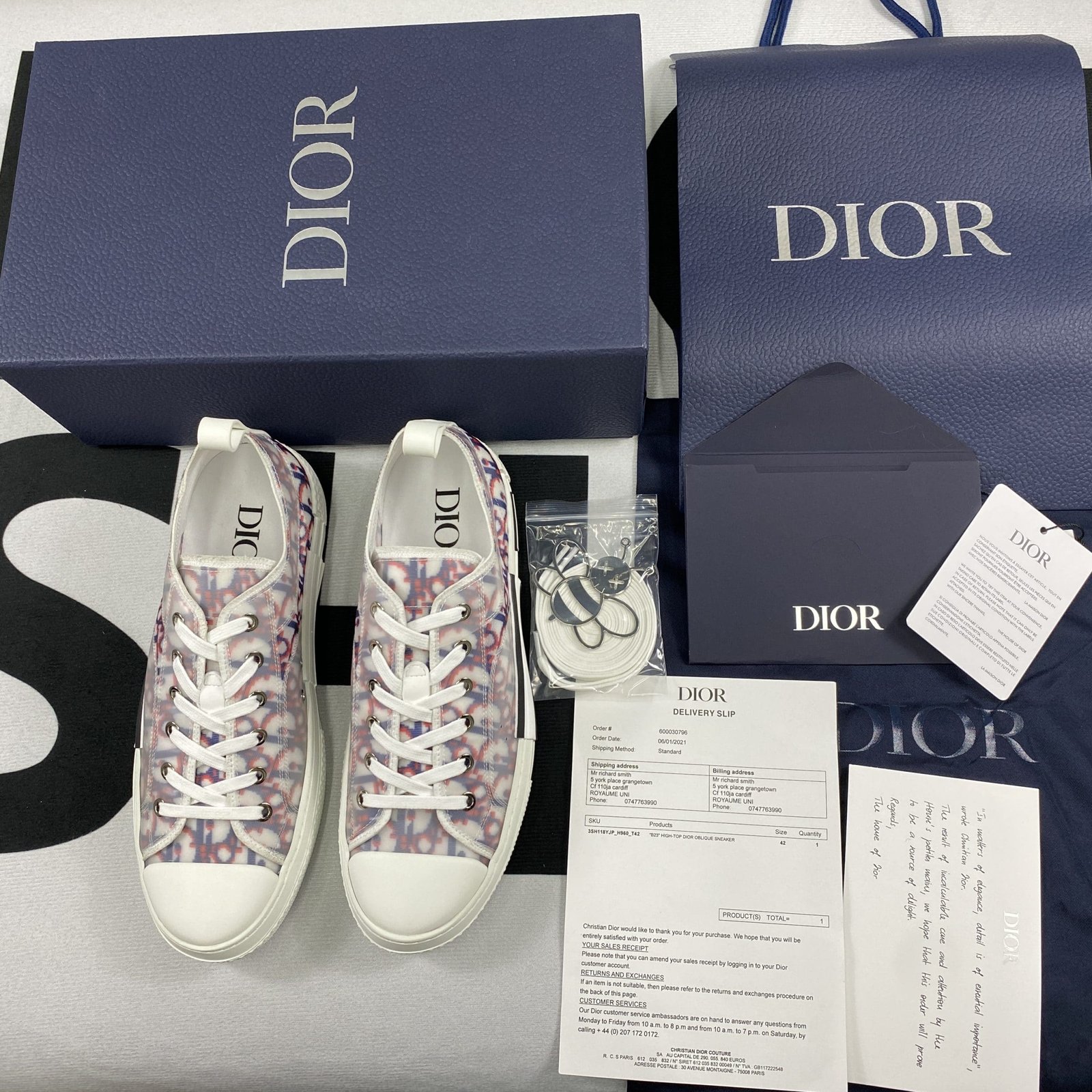 Best Replica Dior B23 High Top Sneaker 1 - Colareps