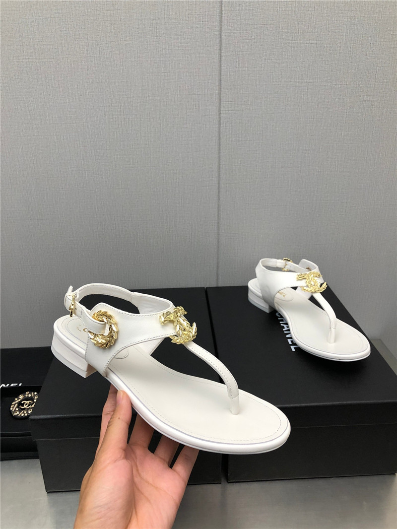 Best Replica Chanel new C buckle sandals - Colareps