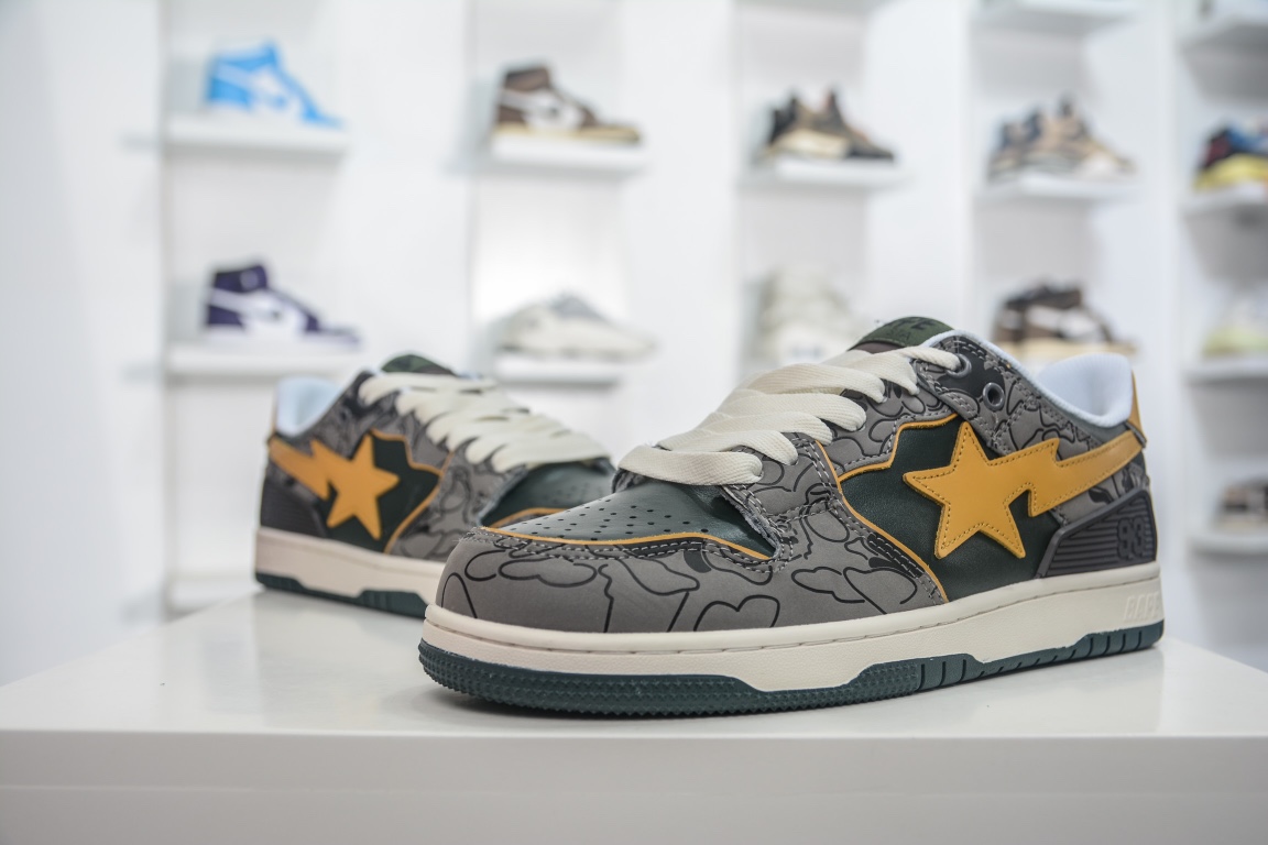 Best Replica A Bathing Ape Bape SK8 Sta - Colareps