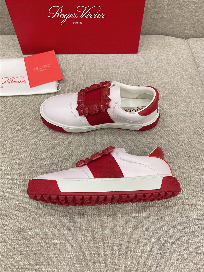 Best Replica Roger vivier new diamond buckle casual shoes - Colareps